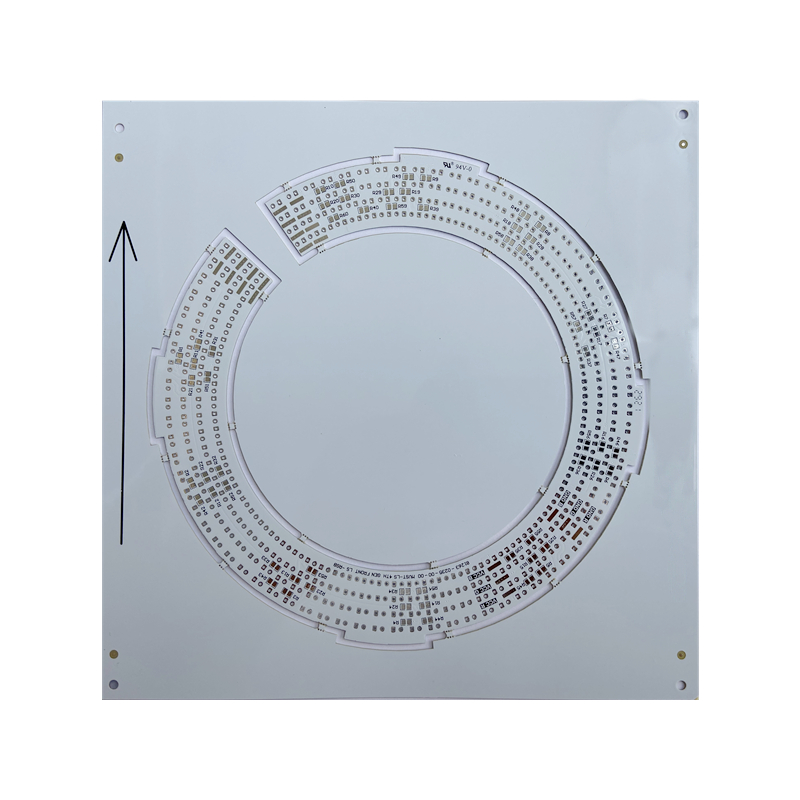 Éclairage de voiture LED personnalisé avec circuit imprimé de détecteur de métaux, conception PCBA du fournisseur OEM